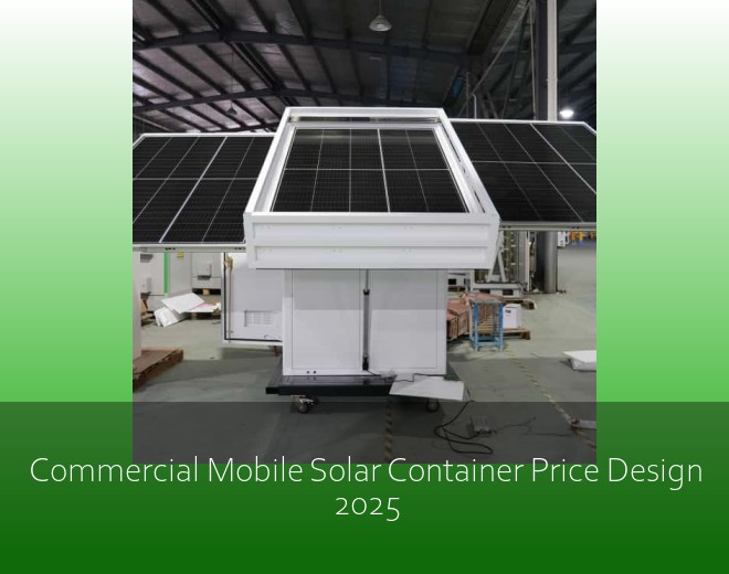 Commercial Mobile Solar Container Price Design 2025